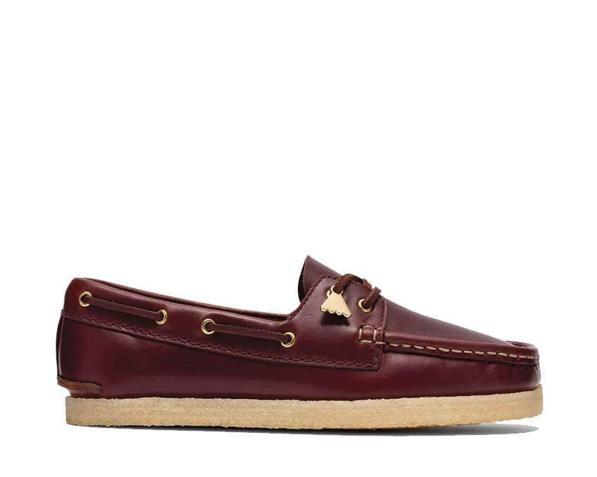 Clarks Godney Boat "British Tan Leather"