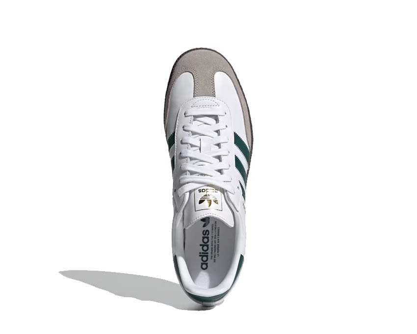 Adidas Samba OG Cloud White / Collegiate Green - Clear Granite JH8797