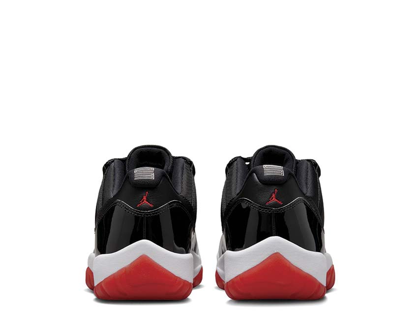 Air Jordan 11 Retro Low "Bred" Black / Varsity Red - White FV5104-006
