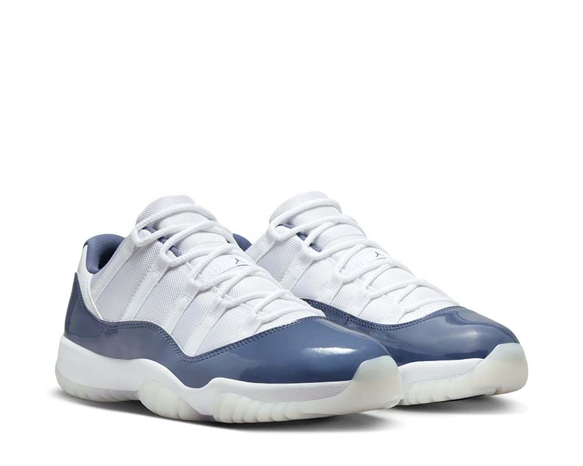 Air Jordan 11 Retro Low White / Midnight Navy - Diffused Blue FV5104-104