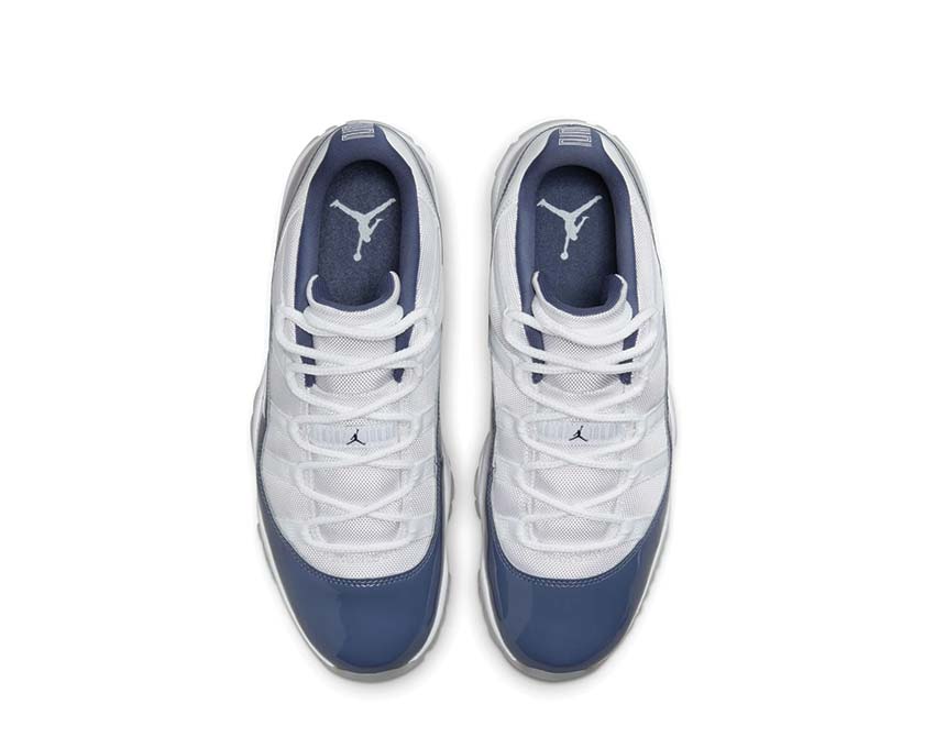Air Jordan 11 Retro Low White / Midnight Navy - Diffused Blue FV5104-104