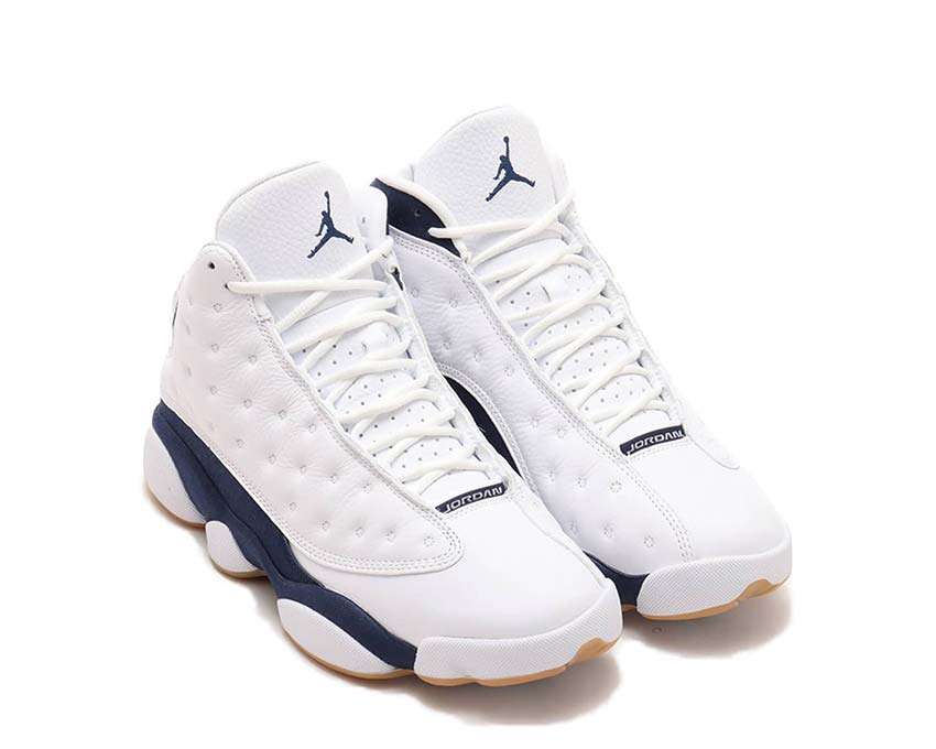 Air Jordan 13 Retro White / Midnight Navy - Gum Light Brown 414571-140