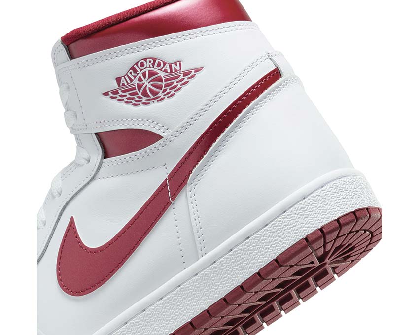 Air Jordan 1 High '85 "Metallic Burgundy" White / Team Red - White BQ4422-161