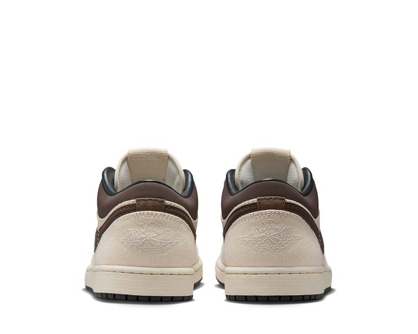 Air Jordan 1 Low Premium Pale Ivory / Baroque Brown - Off Noir IB8058-110