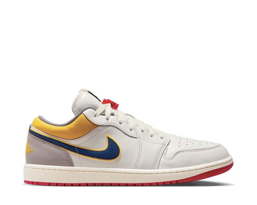 Air Jordan 1 Low Premium Sail / Brave Blue - Cashmere - College Grey HV4511-133