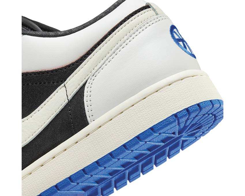 Air Jordan 1 Low Quai 54 Off Noir / Sail - Summit White - Burnt Sunrise HQ0764-001