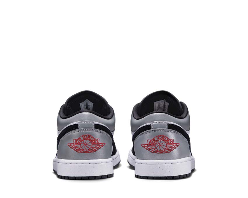 Air Jordan 1 Low SE White / Fire Red - Black - Matte Silver HF3148-106