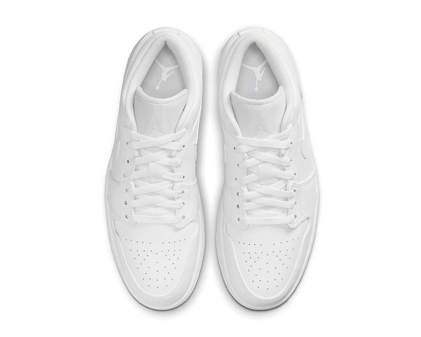 Air Jordan 1 Low White / White - White 553558-136