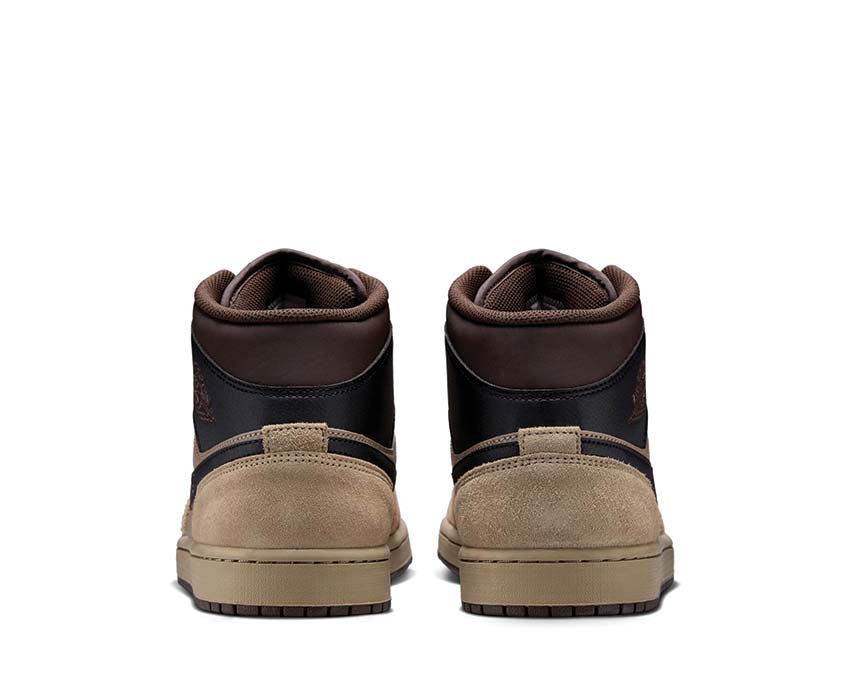 Air Jordan 1 Mid Khaki / Black - Baroque Brown HV6422-200