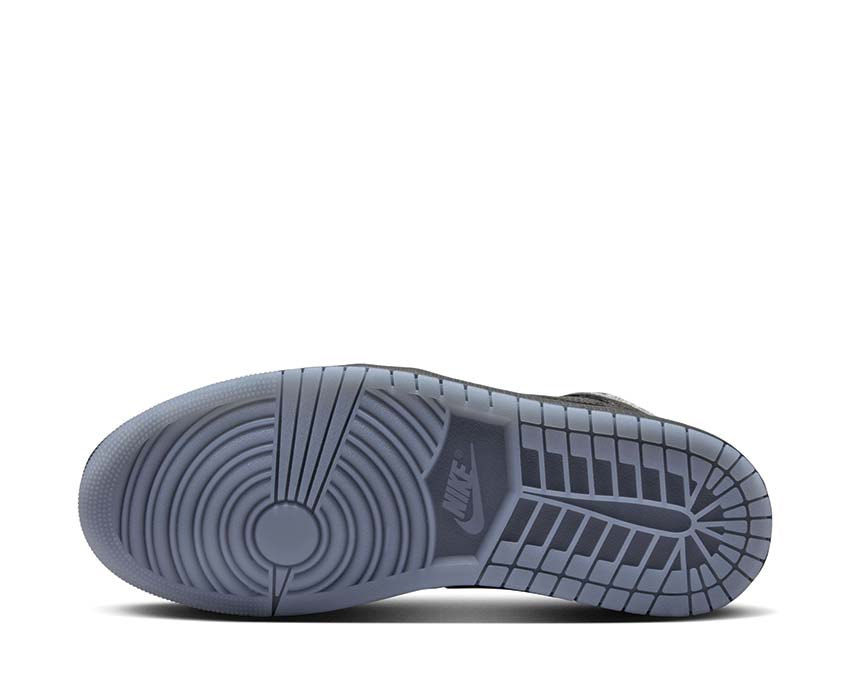 Air Jordan 1 Mid SE Black / Black - White - Wolf Grey HV5177-010