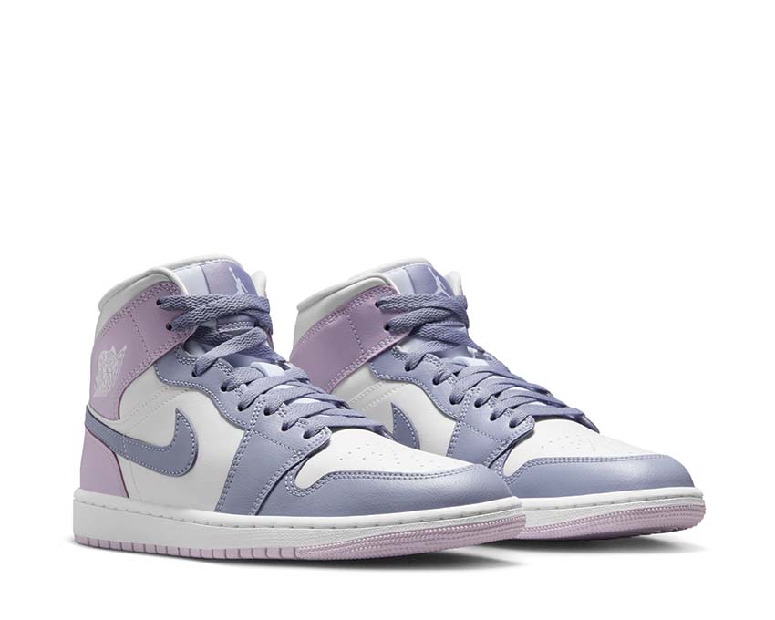 Air Jordan 1 Mid W Indigo Haze / Doll - White BQ6472-510