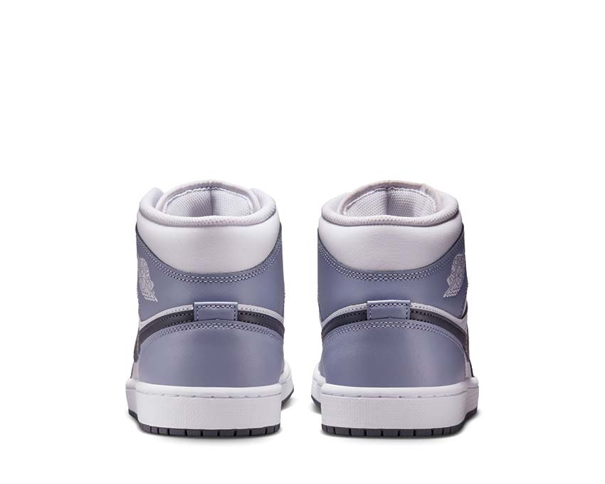 Air Jordan 1 Mid White / Dark Blue Grey - Indigo Haze DQ8426-145