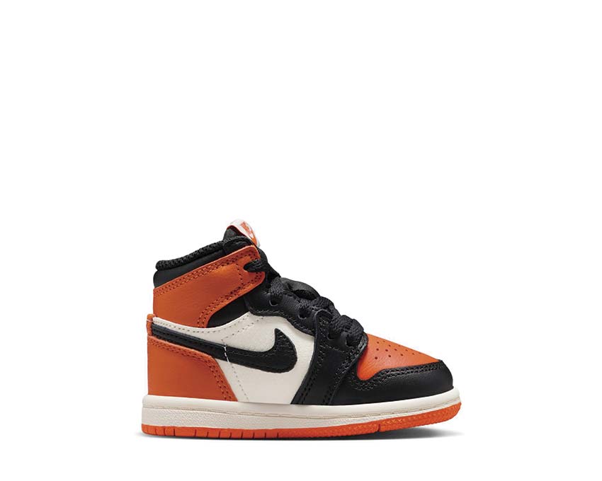 Air Jordan 1 Retro High OG TD Black / Black - Sail - Starfish FD1413-008