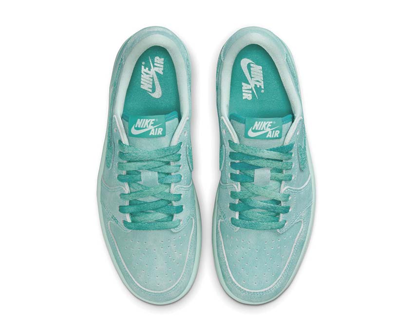Air Jordan 1 Retro Low W Washed Teal / Washed Teal - Igloo HQ8111-300