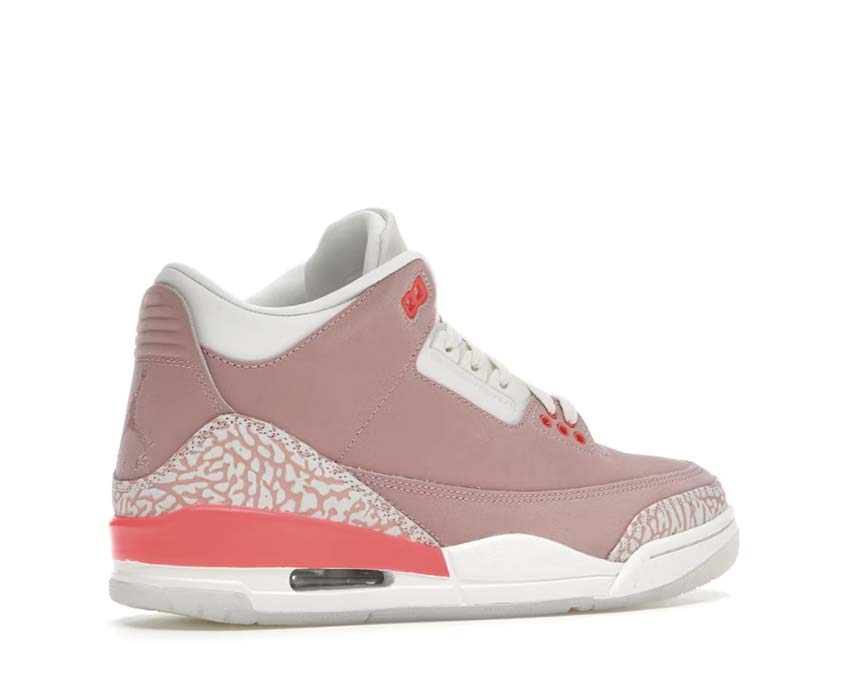 Air Jordan 3 Retro W Rust Pink / Bright Crimson - Sail CK9246-600