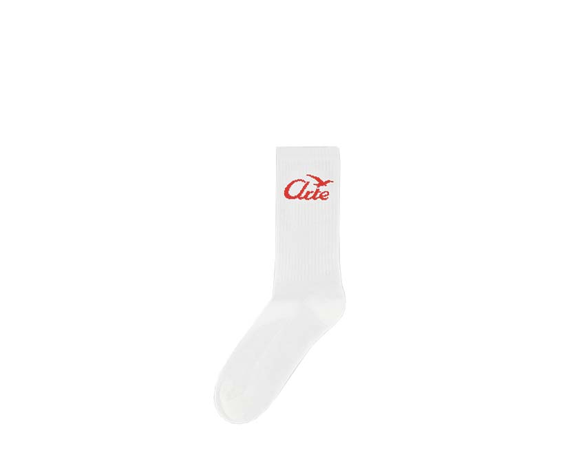Arte Bird Logo Socks White SS25-181M