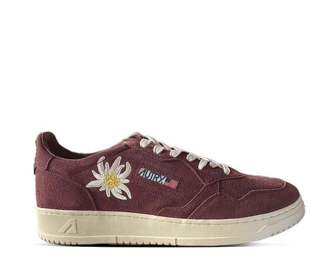 Autry Medalist Low Burgundy / Beige AULMUW01
