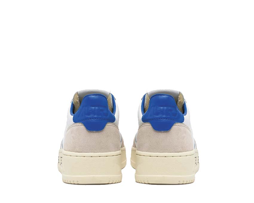 Autry Medalist Low  Match / Suede White - Plblue AULMMA06