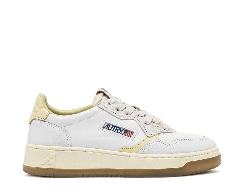 Autry Medalist Low  Virgin / Crack Wht - Hay AULWVK03
