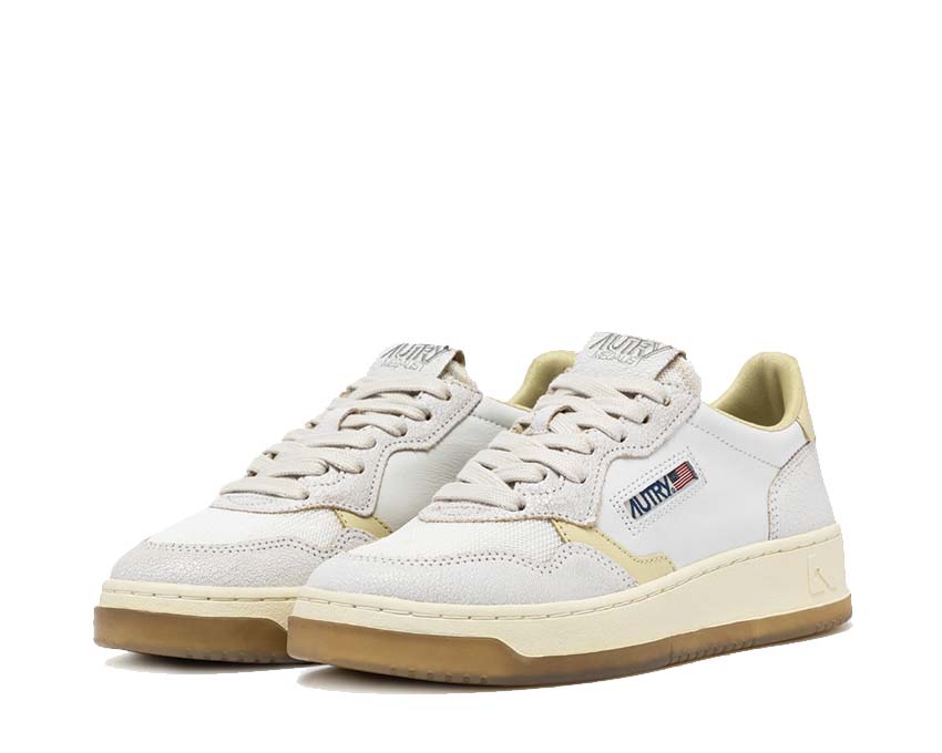 Autry Medalist Low  Virgin / Crack Wht - Hay AULWVK03