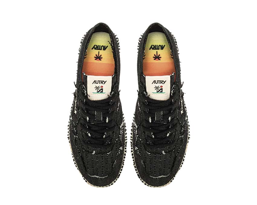 Autry Sandy Espadrilles Black Canvas ESLW - CV02