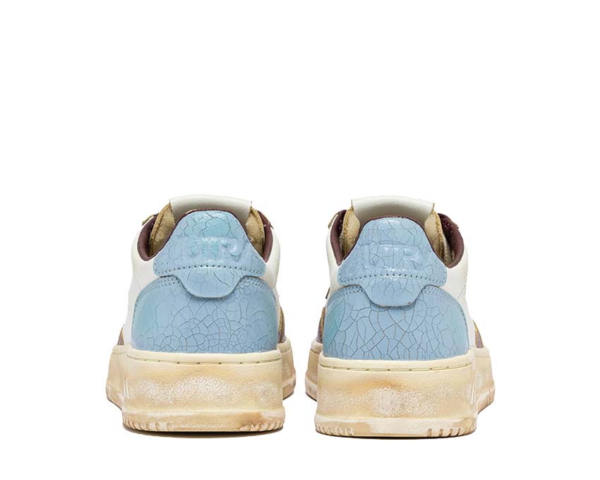 Autry Super Vintage Low Leat / Leat Wht- Cel Rtup AVLMSV47