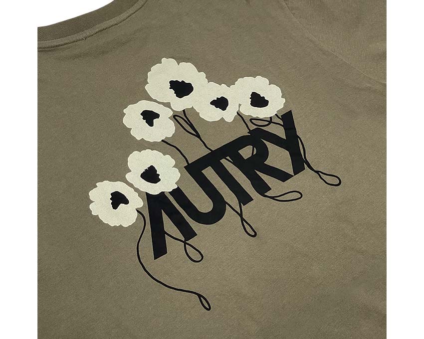 Autry T-Shirt logo-print relaxed hoodie TSPM88CC