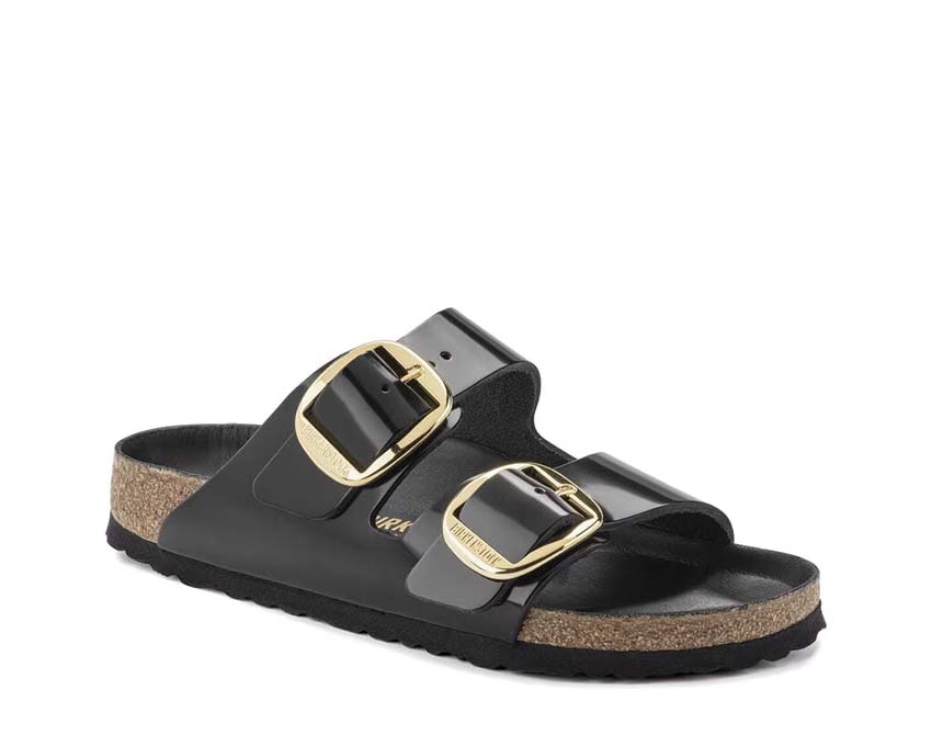 Birkenstock Arizona Big Buckle Natural Leather Patent 1021476