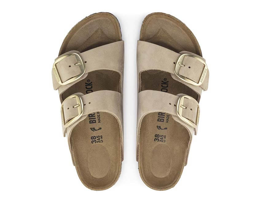 Birkenstock Arizona Big Buckle Nubuck Leather 1024064