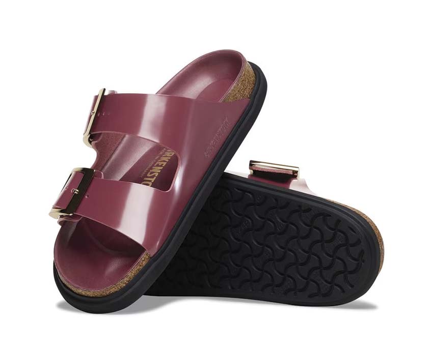 Birkenstock Arizona Droplet Buckle  Zinfandel High Shine 1030367