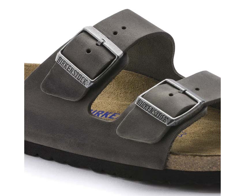 Birkenstock Arizona Soft Footbed Iron 1013645