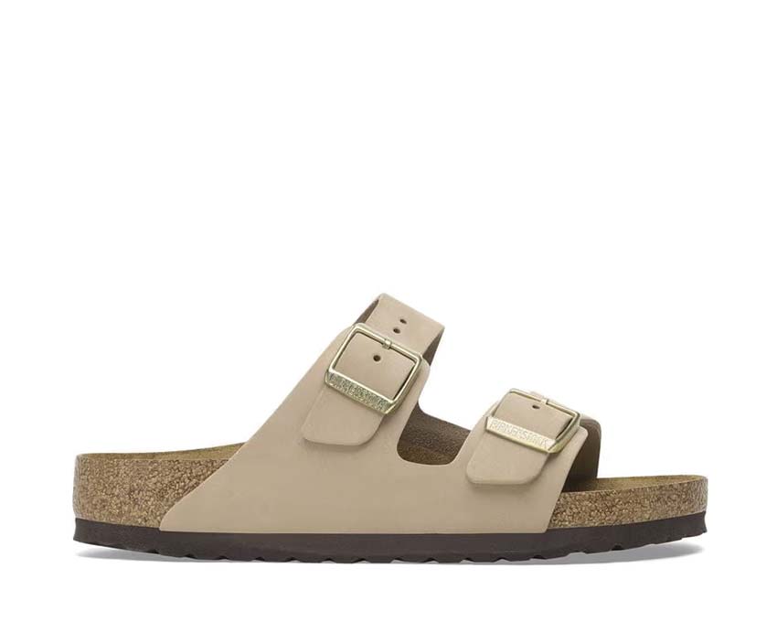 Birkenstock Arizona Soft Footbed Nubuck Sandcastle 1019016