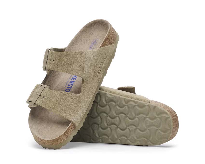 Birkenstock Arizona Soft Footbed Suede Leather 1019088