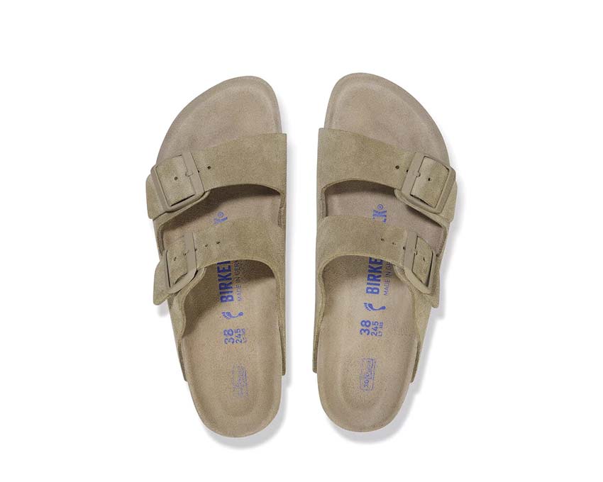 Birkenstock Arizona Soft Footbed Suede Leather 1019088
