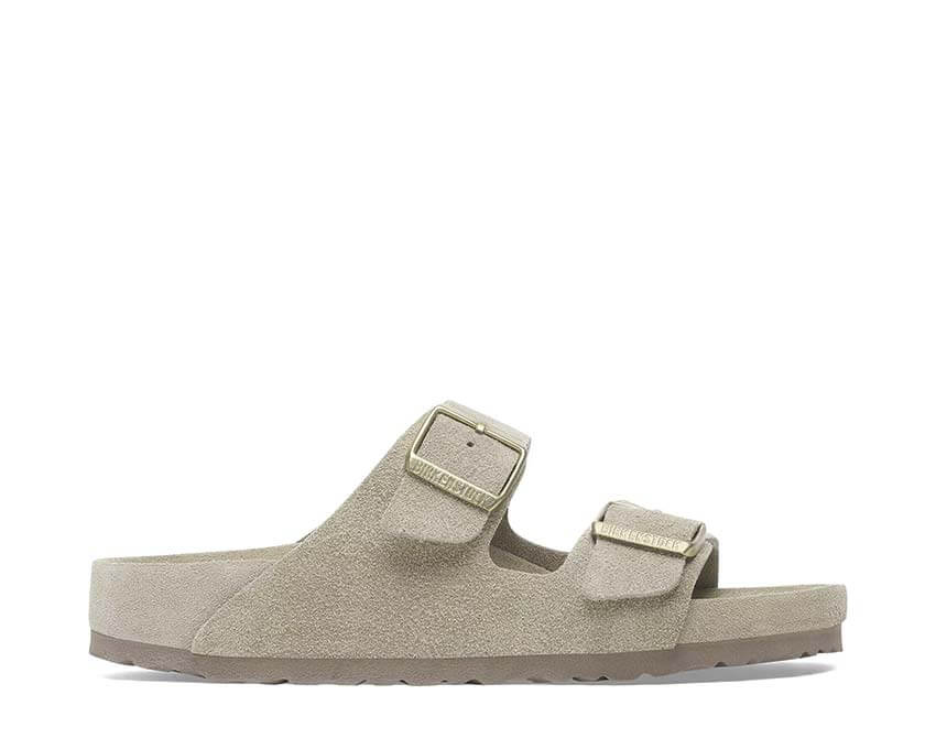 birkenstock arizona sfb taupe suede