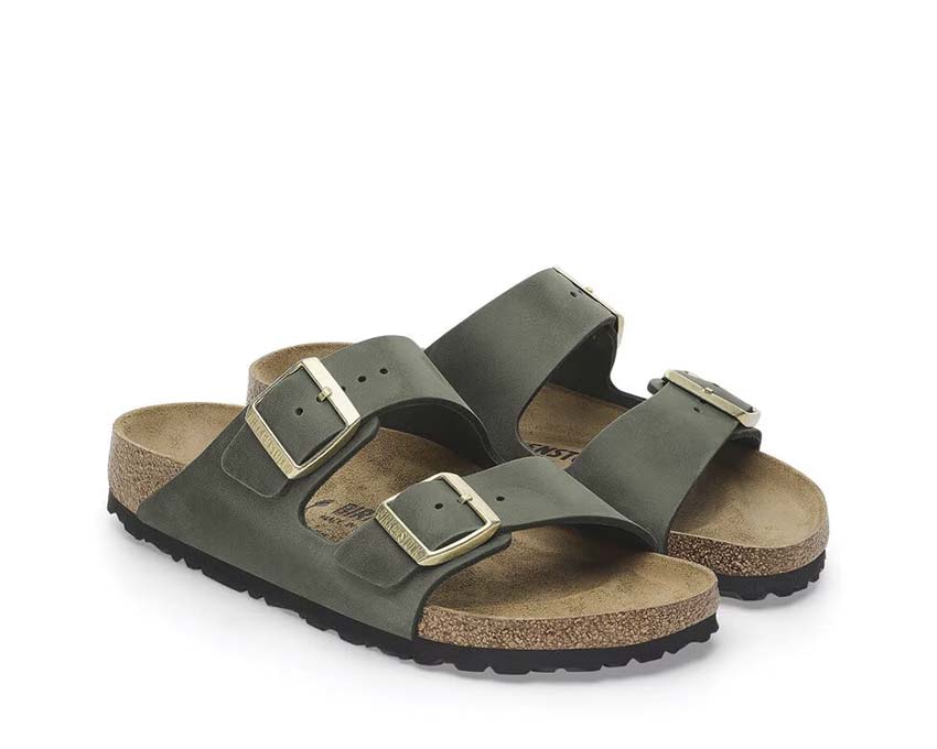 Birkenstock Arizona Waxy Leather Thyme 1028030