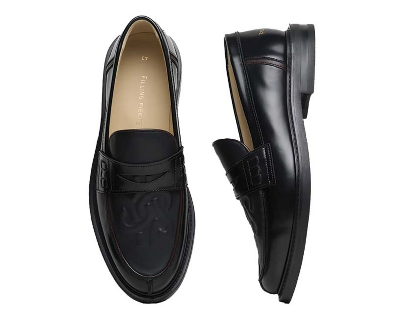 Filling Pieces Loafer Gowtu Black