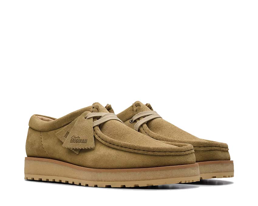 Clarks Walla Scout Lo Dark Sand Suede 26180446 7