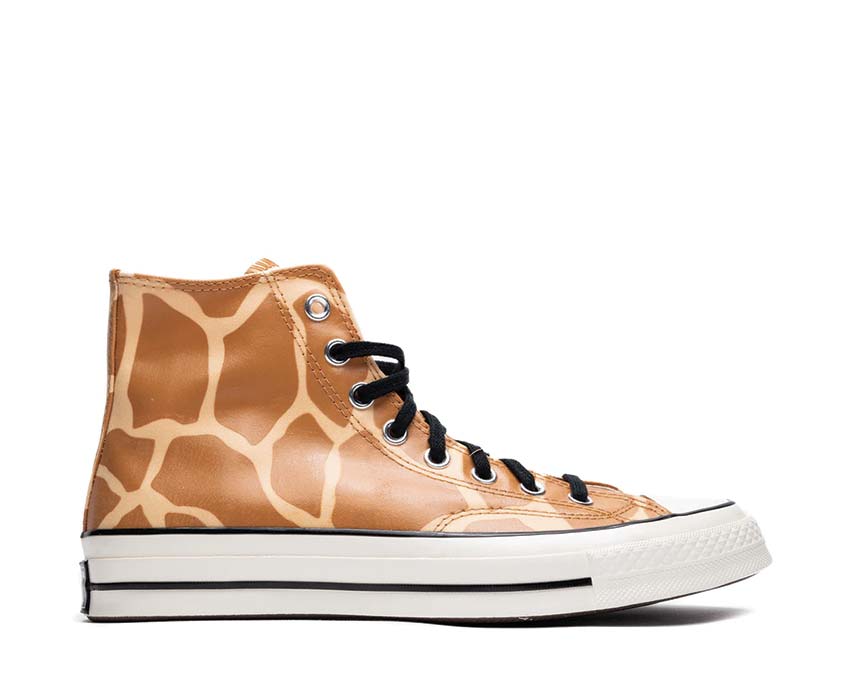 Converse Chuck 70 Glow-in-the-dark Giraffe Print Ginger Snap / Egret - Gopher Gold A13620C