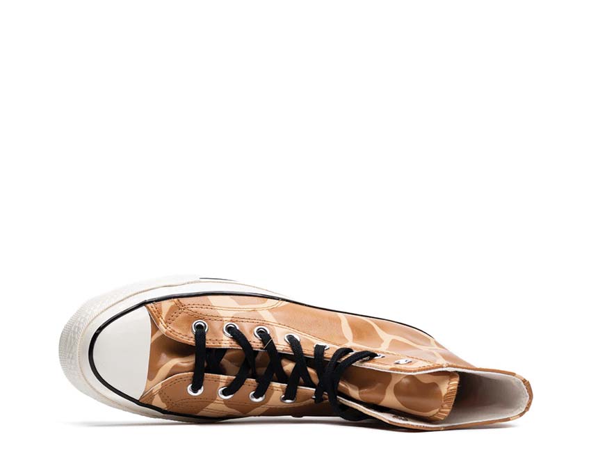 Converse Chuck 70 Glow-in-the-dark Giraffe Print Ginger Snap / Egret - Gopher Gold A13620C