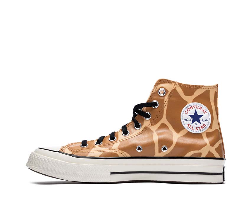 Converse Chuck 70 Glow-in-the-dark Giraffe Print Ginger Snap / Egret - Gopher Gold A13620C