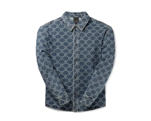 Daily Paper Rahul Shield Shirt Blue 2421020