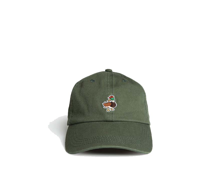 Edmmond Studios 10 Years Duck Cap Plain DK Green 324-92-09690