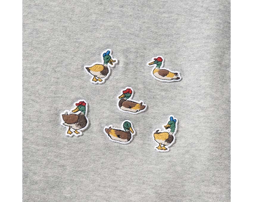 Edmmond Studios 10 Years Sweatshirt Plain Grey Melange 324-40-23840