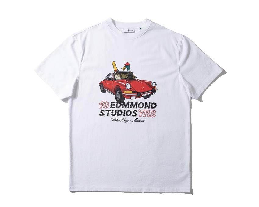 Edmmond Studios 10 Years T-Shirt Plain White 324-30-41000