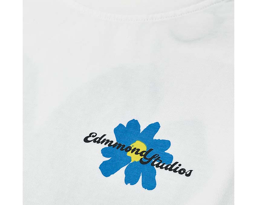 Edmmond Studios Botanic Tee Plain White 324-30-28000