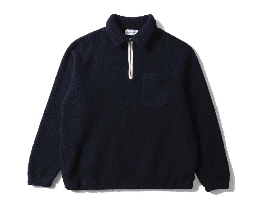 Edmmond Studios Unconventional Zip Polo 325-40-25590