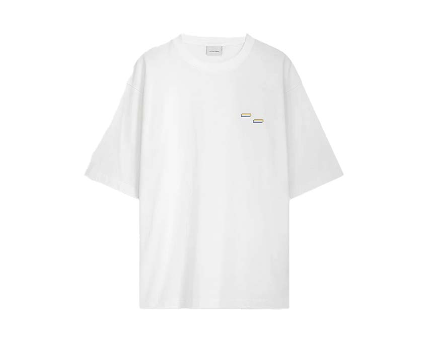 Filling Pieces T-shirt Boxy Handshake Rhythm White 422520501242 110