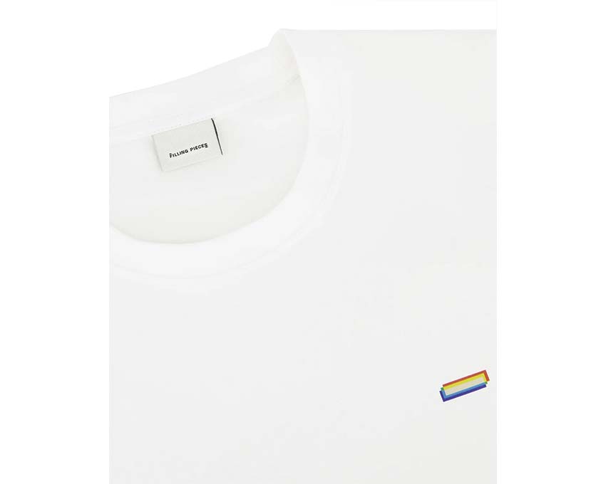 Filling Pieces T-shirt Boxy Handshake Rhythm White 422520501242 110
