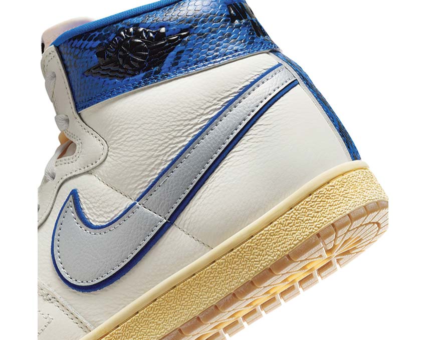 Jordan Air Ship X Awake NY "Game Royal" Sail / Black - Game Royal - Mtlc Platinum FN8675-104